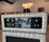 Kustom 100 K100-1 Tuck & Roll Champagne Sparkle Head & Cabinet