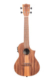 Kala KA-TK-C-CE Teak Tri-Top Concert Ukulele w/ Cutaway & EQ
