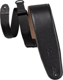 Levy's Leather Right Height Series MRH4GF-BLK Guitar Strap *Free Shipping in the USA*