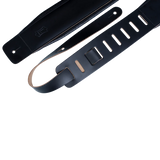 Levy's DM2-BLK Leather Lightning Bolt Black / White *Free Shipping in the USA*