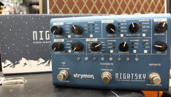 Strymon Nightsky Reverberator Used