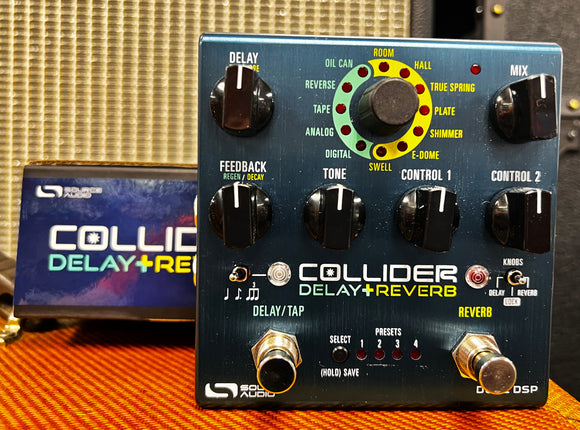 Source Audio Collider Delay & Reverb Used