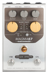 Origin Effects MAGMA57 Amp Vibrato & Drive "Free Shipping in the USA"