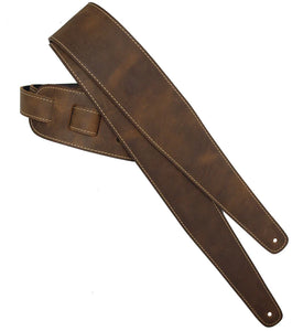 LM Products LS-2304W GR Glove Leather Guitar Strap *Free Shipping in the USA*