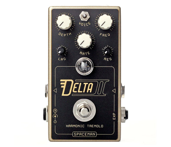 Spaceman Delta II Harmonic Tremolo Gold *Free Shipping in the USA*