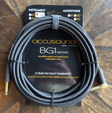 Accusound BG1-15-R 15' Instrument Cable