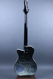 2007 Danelectro Baritone Black Sparkle