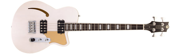 Reverend Dub King Bass Guitar Transparent White *Free Shipping in the USA*