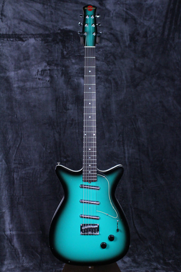 Jerry Jones Neptune Baritone Teal Burst