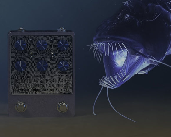 Baltimore Sonic Research Institute EVERYTHING WE DONT KNOW ABOUT THE OCEAN FLOOR | DUAL LFO CHORUS V2 *FREE SHIPPING in the US*