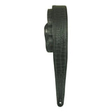 LM Products PM-2 Premier Leather Guitar Strap with Crocodile Embossing *Free Shipping in the USA*