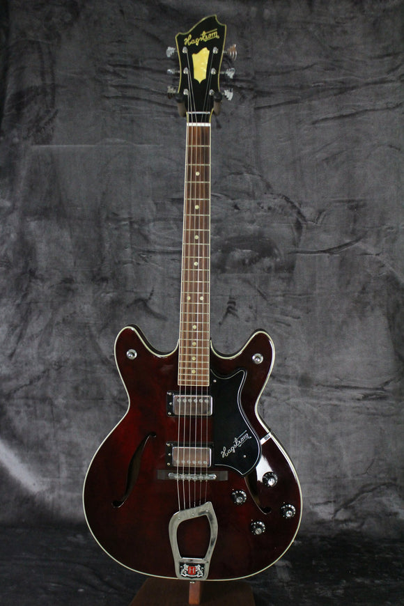 1974 Hagstrom Viking I N Wine Red
