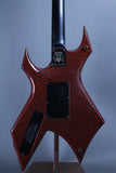 2022 B.C. Rich Stranger Things “Eddie's Guitar” Warlock - Red Crackle