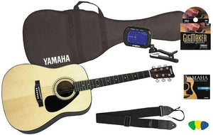 Yamaha Gigmaker Standard Acoustic Guitar Pack Natural