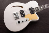 Reverend Dub King Bass Guitar Transparent White *Free Shipping in the USA*