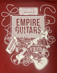 Empire Guitars Big Mess Red T-Shirt XL