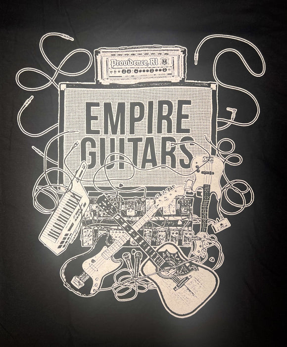 Empire Guitars Big Mess Black Small T shirt