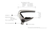 G7TH Newport Guitar Capo - Satin Black