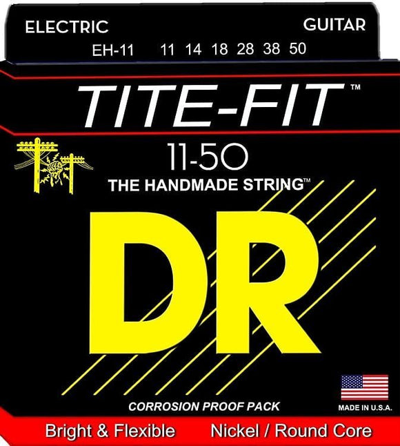 DR EH-11 Tite Fit Heavy Electric Guitar Strings (11-50)