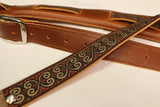 Souldier "Papyrus" Leather Saddle Guitar Strap *Free Shipping in the USA*