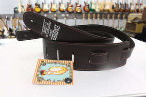 Henry Heller HBL25-BRN/RED Guitar Strap