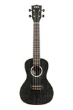 Kala KA-SDH-C All Solid Salt & Pepper Doghair Mahogany Concert Ukulele w/bag *Free Shipping in the USA*