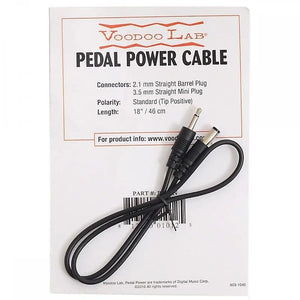 Voodoo Lab PPMIN Pedal Power 3.5mm Mini Plug - 18"