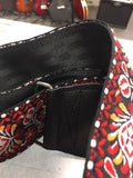 Souldier Hendrix Red/Black Guitar Strap *Free Shipping in the USA*