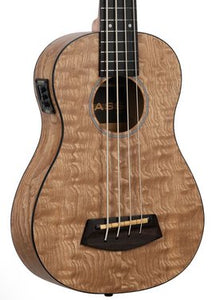 Kala Quilted Ash Acoustic-Electric Fretted U•BASS *Free Shipping in the USA*