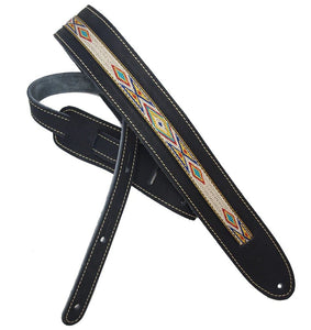 LM Products "The Vinny" Guitar Strap Black *Free Shipping in the USA*