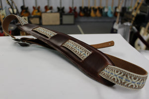 Souldier "Laredo Tundra" Leather Saddle Guitar Strap *Free Shipping in the USA*