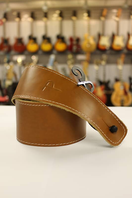 Perri’s Leathers SP25-S Sunflower Baseball Leather Guitar Strap *Free Shipping in the USA*