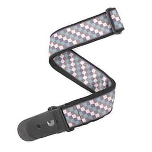 D'Addario T20W1411 Camo Checkerboard Guitar Strap