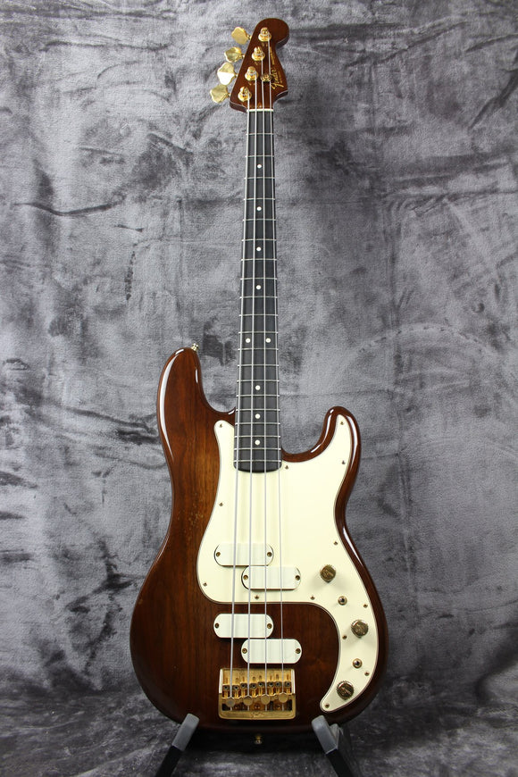 1983 Fender Elite II Precision Bass Walnut with Original Case
